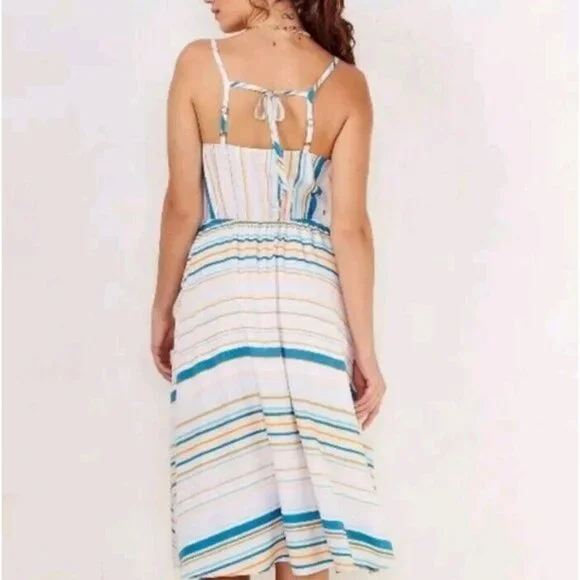 Lauren Conrad Striped Mid Dress Women's Size 12 - Picture 8 of 10